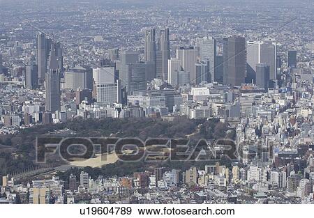 The Skyscrapers of Nishishinjuku, Aerial View, Pan Focus View Large Photo Image Stock Photo - The Skyscrapers of Nishishinjuku, Aerial View, Pan Focus. Fotosearch