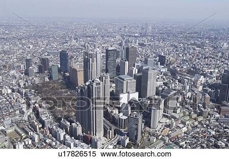 The Skyscrapers of Nishishinjuku, Aerial View, Pan Focus View Large Photo Image Stock Photography - The Skyscrapers of Nishishinjuku, Aerial View, Pan Focus. Fotosearch
