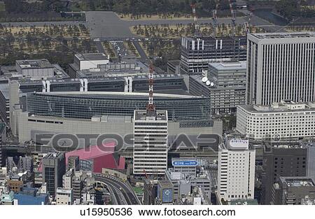 Tokyo International Forum, Aerial View, Pan Focus View Large Photo Image Stock Photograph - Tokyo International Forum, Aerial View, Pan Focus. Fotosearch