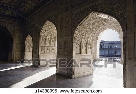 Interiors of a fort, Khas Mahal, Agra Fort, Agra, Uttar Pradesh, India View Large Photo Image Stock Photography - Interiors of a fort, Khas Mahal, Agra Fort, Agra, Uttar Pradesh, India. Fotosearch