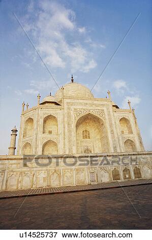 Low angle view of a mausoleum, Taj Mahal, Agra, Uttar Pradesh, India View Large Photo Image Stock Photo - Low angle view of a mausoleum, Taj Mahal, Agra, Uttar Pradesh, India. Fotosearch
