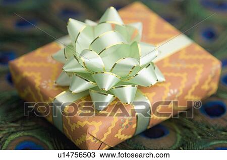 Close-up of a gift View Large Photo Image Stock Image - Close-up of a gift. Fotosearch