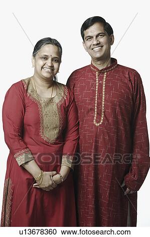 Portrait of a mature couple smiling View Large Photo Image Stock Image - Portrait of a mature couple smiling. Fotosearch