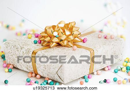 Close-up of a gift View Large Photo Image Stock Image - Close-up of a gift. Fotosearch