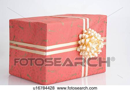 Stock Photo - Close-up of a gift. Fotosearch