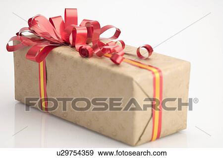 Stock Photo - Close-up of a gift. Fotosearch