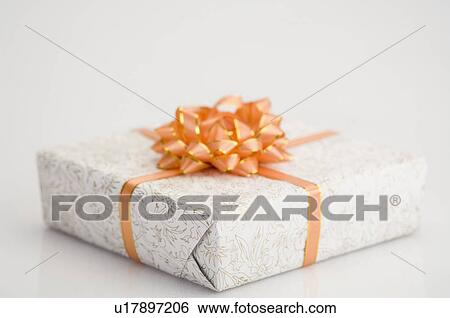 Close-up of a gift View Large Photo Image Stock Photograph - Close-up of a gift. Fotosearch