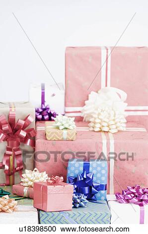 Close-up of gifts View Large Photo Image Stock Image - Close-up of gifts. Fotosearch
