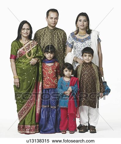 Portrait of a family standing together View Large Photo Image Stock Photography - Portrait of a family standing together. Fotosearch