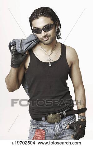 Picture - Portrait of a young man. Fotosearch