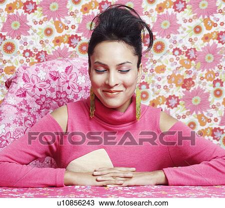 Close-up of a young woman with her eyes closed View Large Photo Image Stock Image - Close-up of a young woman with her eyes closed. Fotosearch