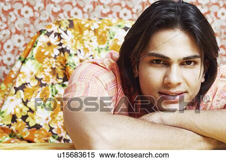 Portrait of a young man View Large Photo Image Stock Photography - Portrait of a young man. Fotosearch
