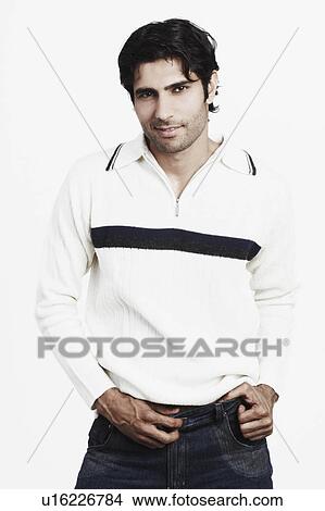 Portrait of a young man posing View Large Photo Image Picture - Portrait of a young man posing. Fotosearch