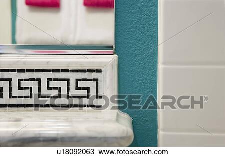 Contemporary Architectural Detail in Bathroom View Large Photo Image Stock Image - Contemporary Architectural Detail in Bathroom. Fotosearch
