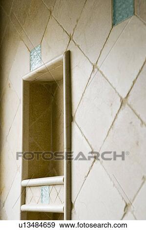 Detail of Tile in Bathroom View Large Photo Image Stock Photo - Detail of Tile in Bathroom. Fotosearch