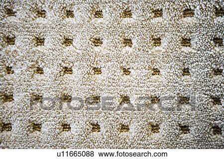 square textured carpet