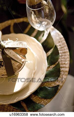 Stock Photo - Place Setting. Fotosearch