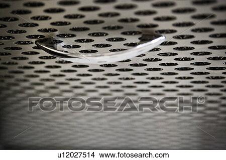 Detial of stainless steel filter with handle. View Large Photo Image Picture - Detial of stainless steel filter with handle.. Fotosearch