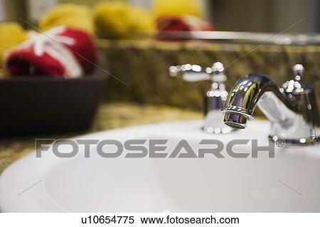 Traditional Sink and Faucet View Large Photo Image Stock Photography - Traditional Sink and Faucet. Fotosearch