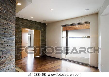 Stock Photo - Interior Halwaay in Modern Home. Fotosearch