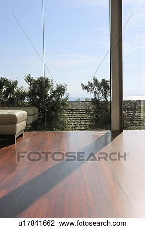 Modern Living Room with Hardwood Floors View Large Photo Image Stock Image - Modern Living Room with Hardwood Floors. Fotosearch