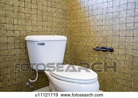 White Traditional Toilet and Tile View Large Photo Image Stock Photo - White Traditional Toilet and Tile. Fotosearch
