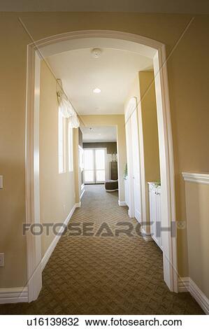 Archway to hallway View Large Photo Image Stock Image - Archway to hallway. Fotosearch