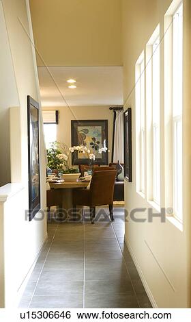 Dining room View Large Photo Image Stock Photograph - Dining room. Fotosearch