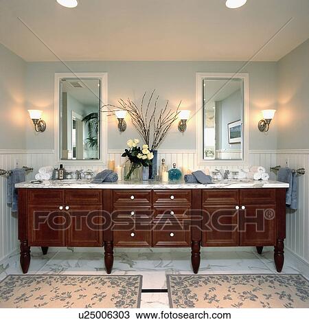 Contemporary master bathroom View Large Photo Image Stock Image - Contemporary master bathroom. Fotosearch