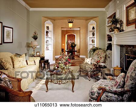 Elegant Living Room View Large Photo Image Stock Image - Elegant Living Room. Fotosearch