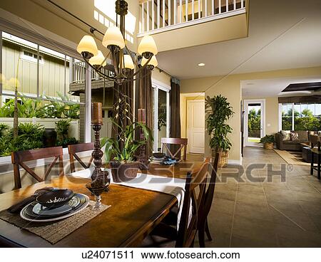 Large Wood Dining Room Table View Large Photo Image Stock Image - Large Wood Dining Room Table. Fotosearch