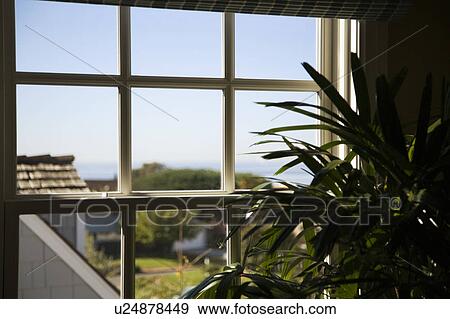 Sunny day through window View Large Photo Image Stock Photo - Sunny day through window. Fotosearch