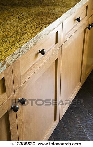 Counter and Cabinets View Large Photo Image Stock Image - Counter and Cabinets. Fotosearch
