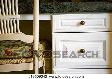 Detail of Kitchen Desk and Chair View Large Photo Image Stock Image - Detail of Kitchen Desk and Chair. Fotosearch