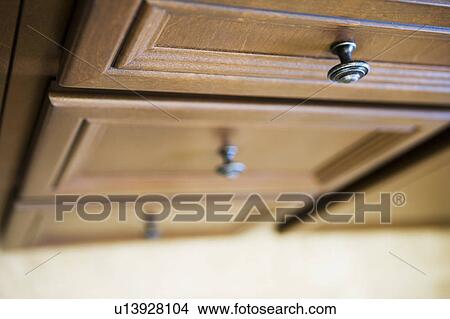 Picture - Set of Wood Drawers. Fotosearch