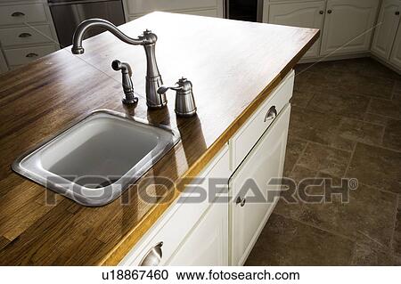 Traditional Country Kitchen View Large Photo Image Stock Image - Traditional Country Kitchen. Fotosearch