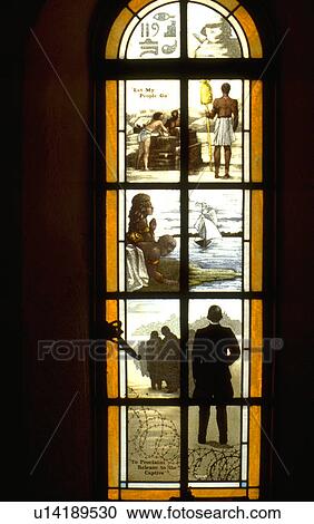 Stock Image - Stained glass. Fotosearch