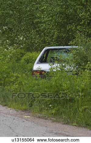 Automobile, Damaged, Car, Broken, Accident View Large Photo Image Picture - Automobile, Damaged, Car, Broken, Accident. Fotosearch