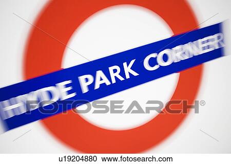 Stock Image - Background, Blue, Blurred, Capital Letters, Circle. Fotosearch