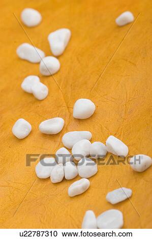 Stock Image - Background, Close-Up, Earth Tones, Gravel, Hard, Heap. Fotosearch