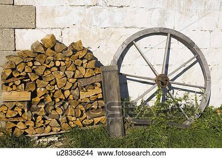 Backyard, Day, Firewood, Garden, Grass View Large Photo Image Picture - Backyard, Day, Firewood, Garden, Grass. Fotosearch