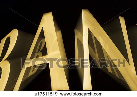 Stock Photo - Bank, Financial Process, Business, Alphabets. Fotosearch