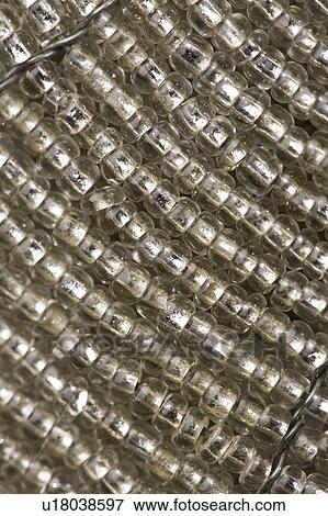 Stock Photo - Bead, Clear, Close-Up, Craft, Full Frame. Fotosearch