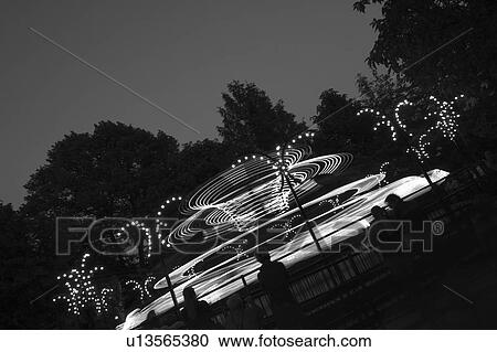 Stock Image - Benighted, Black And White, Celebrating, Celebration, Dark, Enjoying. Fotosearch