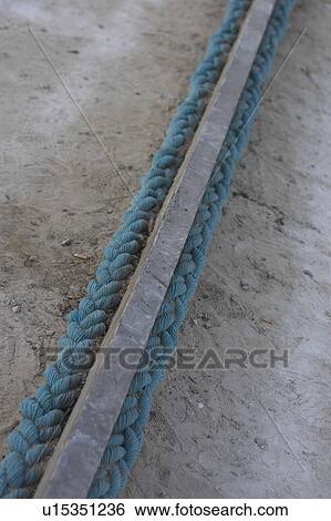 Stock Photograph - Blue, Braided, Close-Up, Day. Fotosearch