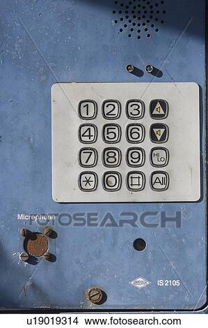 Picture - Blue, Button, Close-Up, Dial, Full Frame. Fotosearch