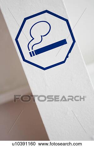 Stock Image - Blue, Cigarette, Close-Up, Directions, Displayed. Fotosearch
