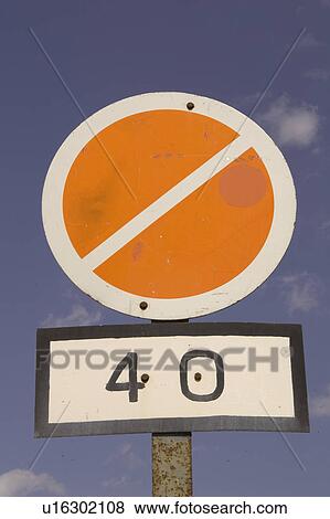 Blue, Circle, Close-Up, Day, Information Sign View Large Photo Image Stock Photo - Blue, Circle, Close-Up, Day, Information Sign. Fotosearch