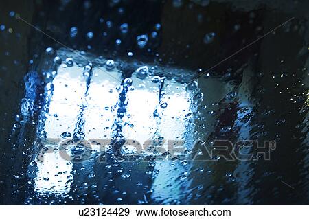 Stock Photo - Blue, Close-Up, Bubbles, Blurred, Appearance. Fotosearch
