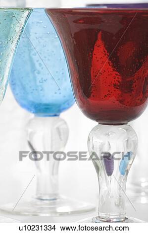 Picture - Blue, Close-Up, Droplet, Fragile, Glass. Fotosearch